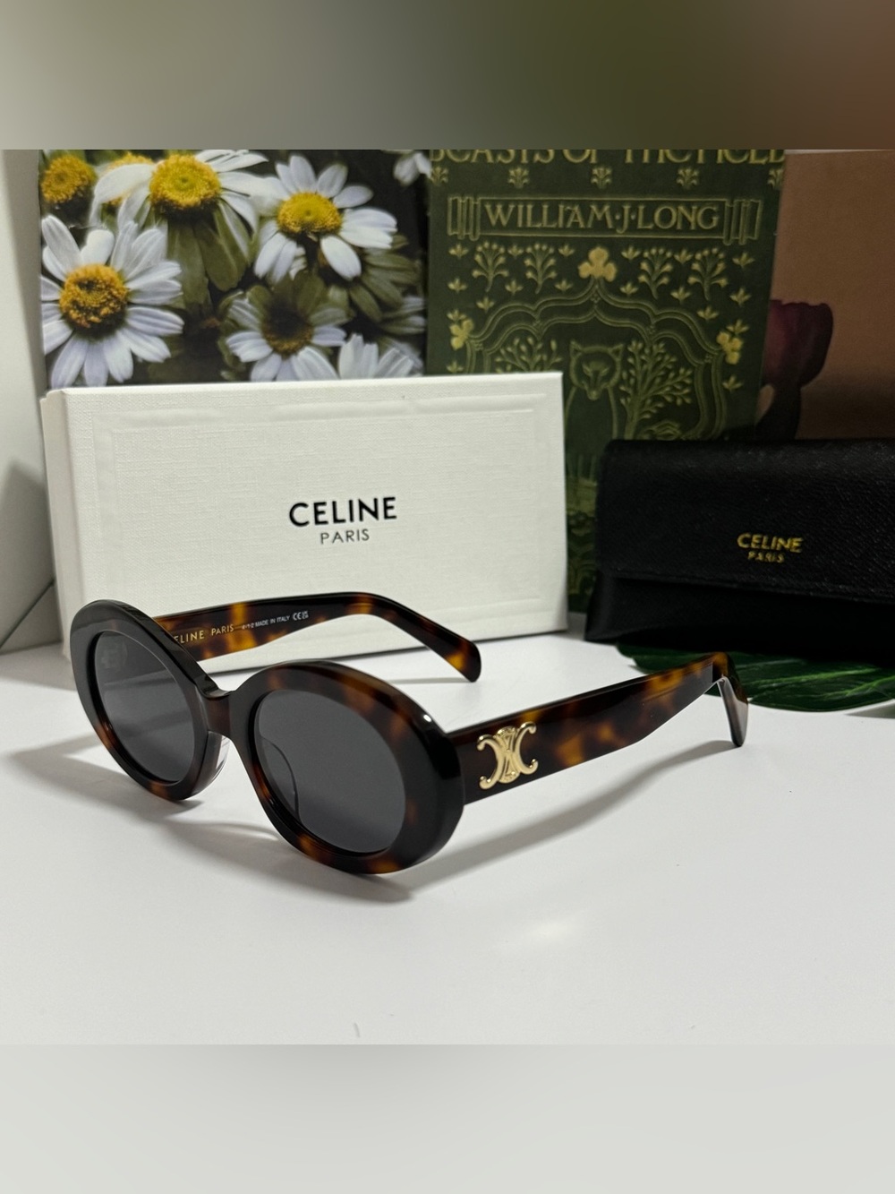 💕Celine Sunglasses — Brown & Black💕